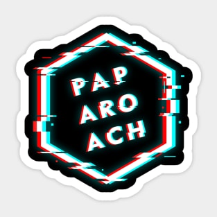 PAPA ROACH POLYGON GLITCH Sticker